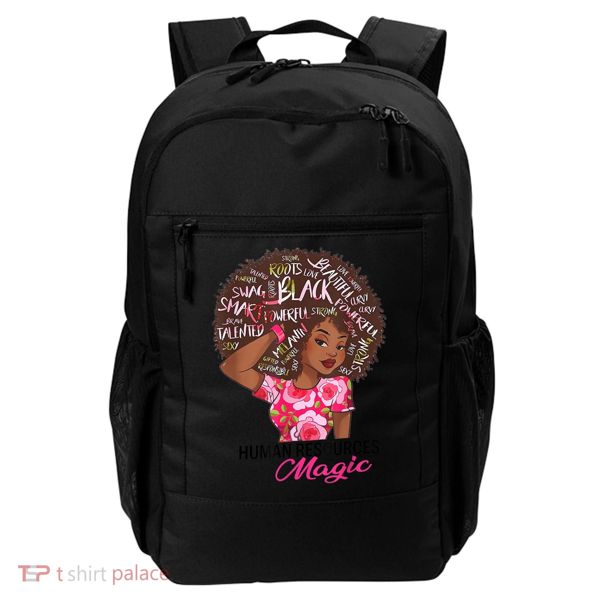 Proud Human Resources That Magic Black Afro HR Job Pride Backpack