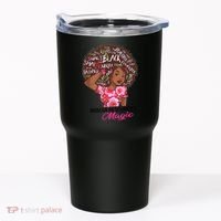 Proud Human Resources That Magic Black Afro HR Job Pride Tumbler thumb 0