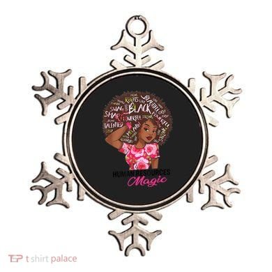 Proud Human Resources That Magic Black Afro HR Job Pride Ornament
