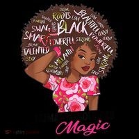Proud Human Resources That Magic Black Afro HR Job Pride Ornament thumb 1