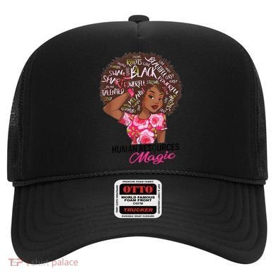 Proud Human Resources That Magic Black Afro HR Job Pride Hat