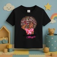 Proud Human Resources That Magic Black Afro HR Job Pride Toddler T-Shirt thumb 3