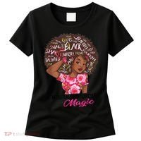 Proud Human Resources That Magic Black Afro HR Job Pride Women's T-Shirt thumb 0