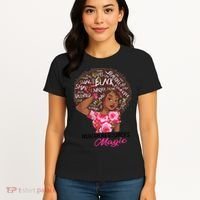 Proud Human Resources That Magic Black Afro HR Job Pride Women's T-Shirt thumb 4