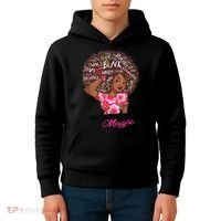 Proud Human Resources That Magic Black Afro HR Job Pride Kids Hoodie thumb 4