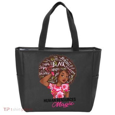 Proud Human Resources That Magic Black Afro HR Job Pride Tote Bag
