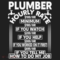Plumber Hourly Rate Women's Sweatshirt thumb 2