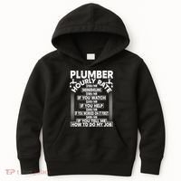 Plumber Hourly Rate Kids Hoodie thumb 0