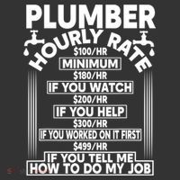 Plumber Hourly Rate Ornament thumb 1