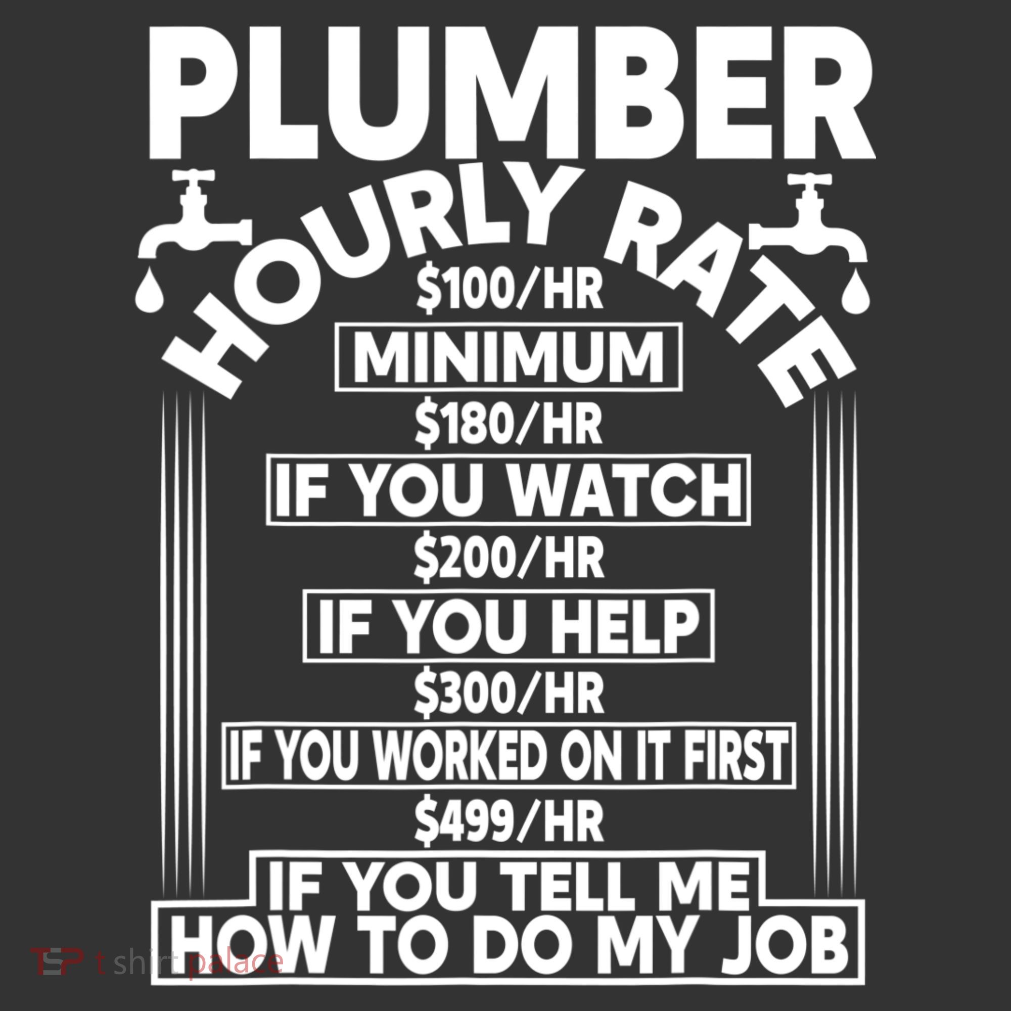 Plumber Hourly Rate Ornament