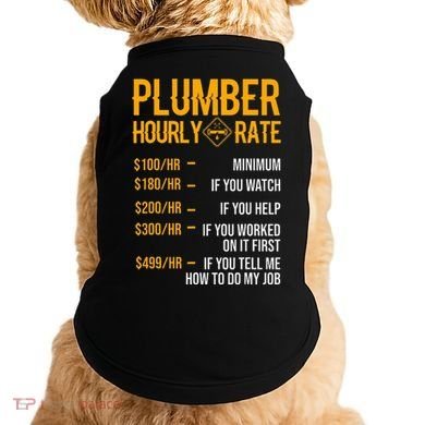 Plumber Hourly Rate Plumber Doggie Tank