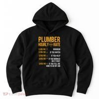 Plumber Hourly Rate Plumber Hoodie thumb 0