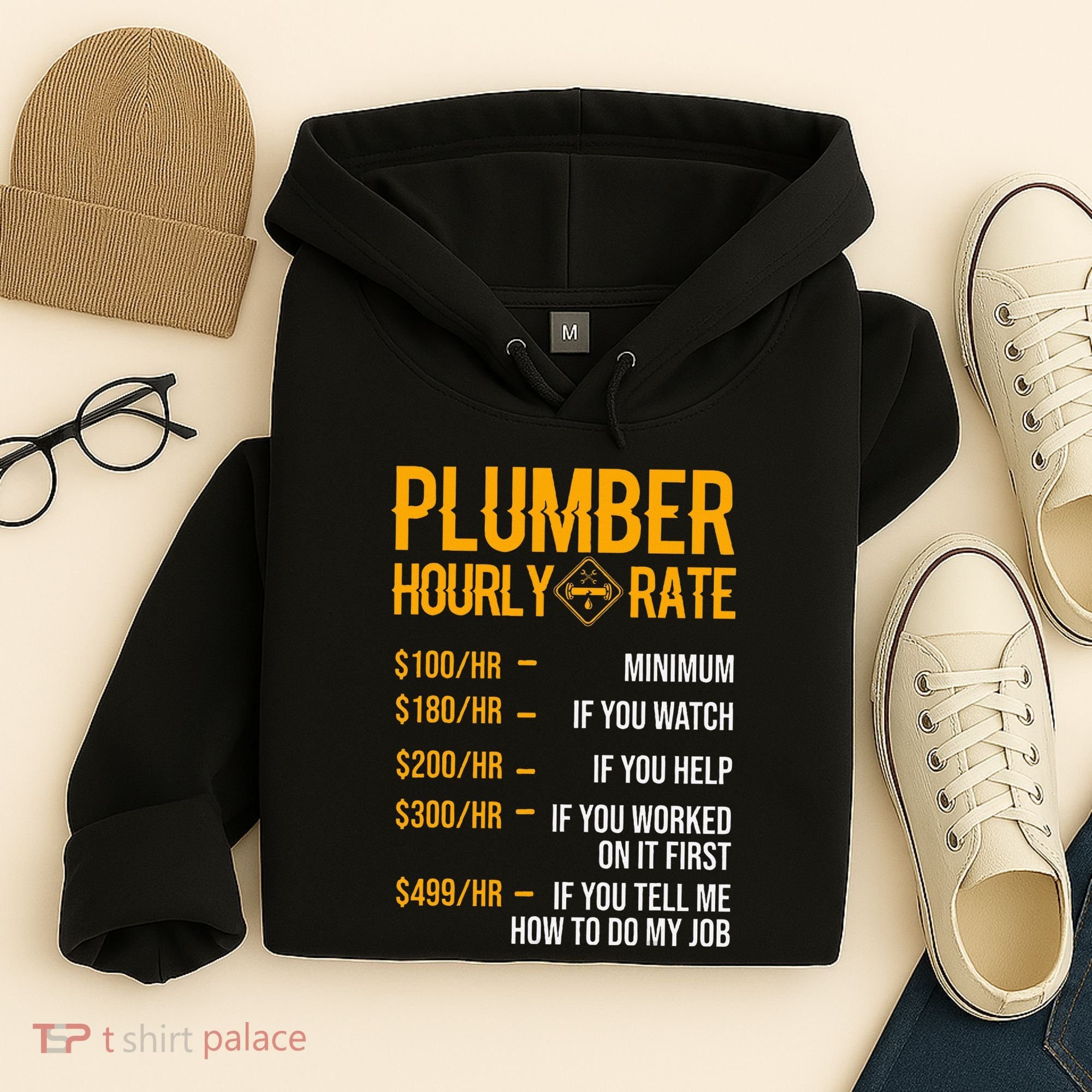 Plumber Hourly Rate Plumber Hoodie