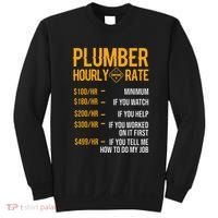 Plumber Hourly Rate Plumber Sweatshirt thumb 0