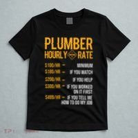 Plumber Hourly Rate Plumber T-Shirt thumb 5