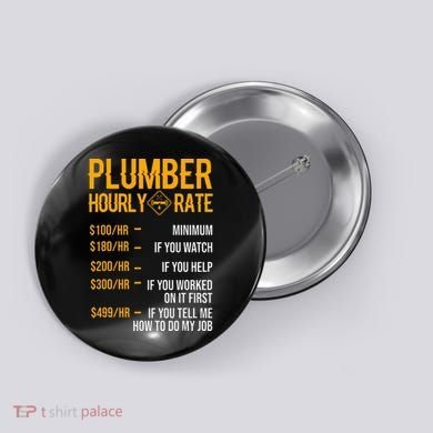 Plumber Hourly Rate Plumber Button