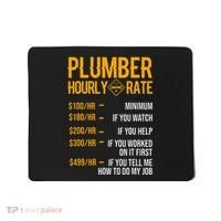 Plumber Hourly Rate Plumber Mousepad thumb 0