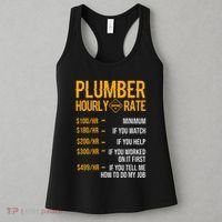 Plumber Hourly Rate Plumber Women's Tank Top thumb 3