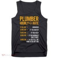 Plumber Hourly Rate Plumber Tank Top thumb 0