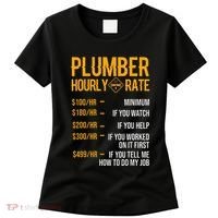 Plumber Hourly Rate Plumber Women's T-Shirt thumb 0