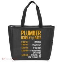 Plumber Hourly Rate Plumber Tote Bag thumb 0