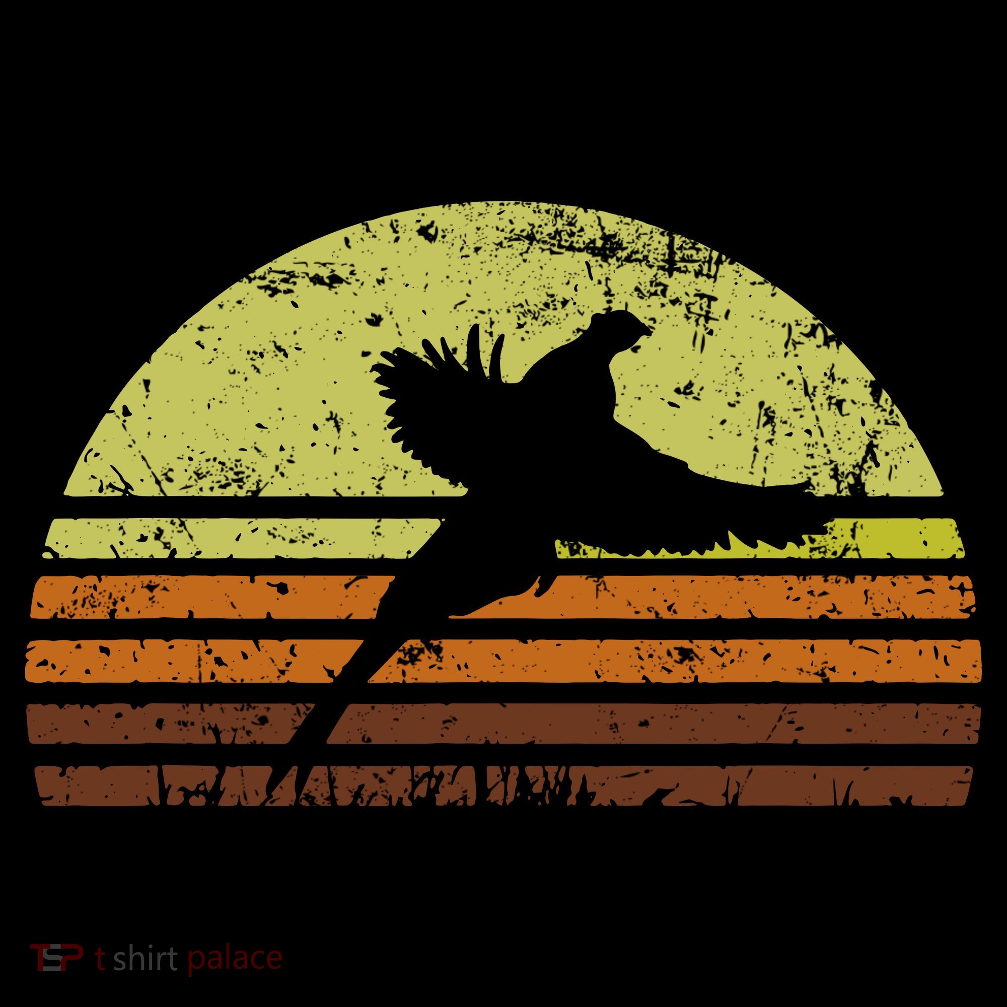 Pheasant Hunting South Dakota Upland Bird Game Hunter Retro Women's Hoodie