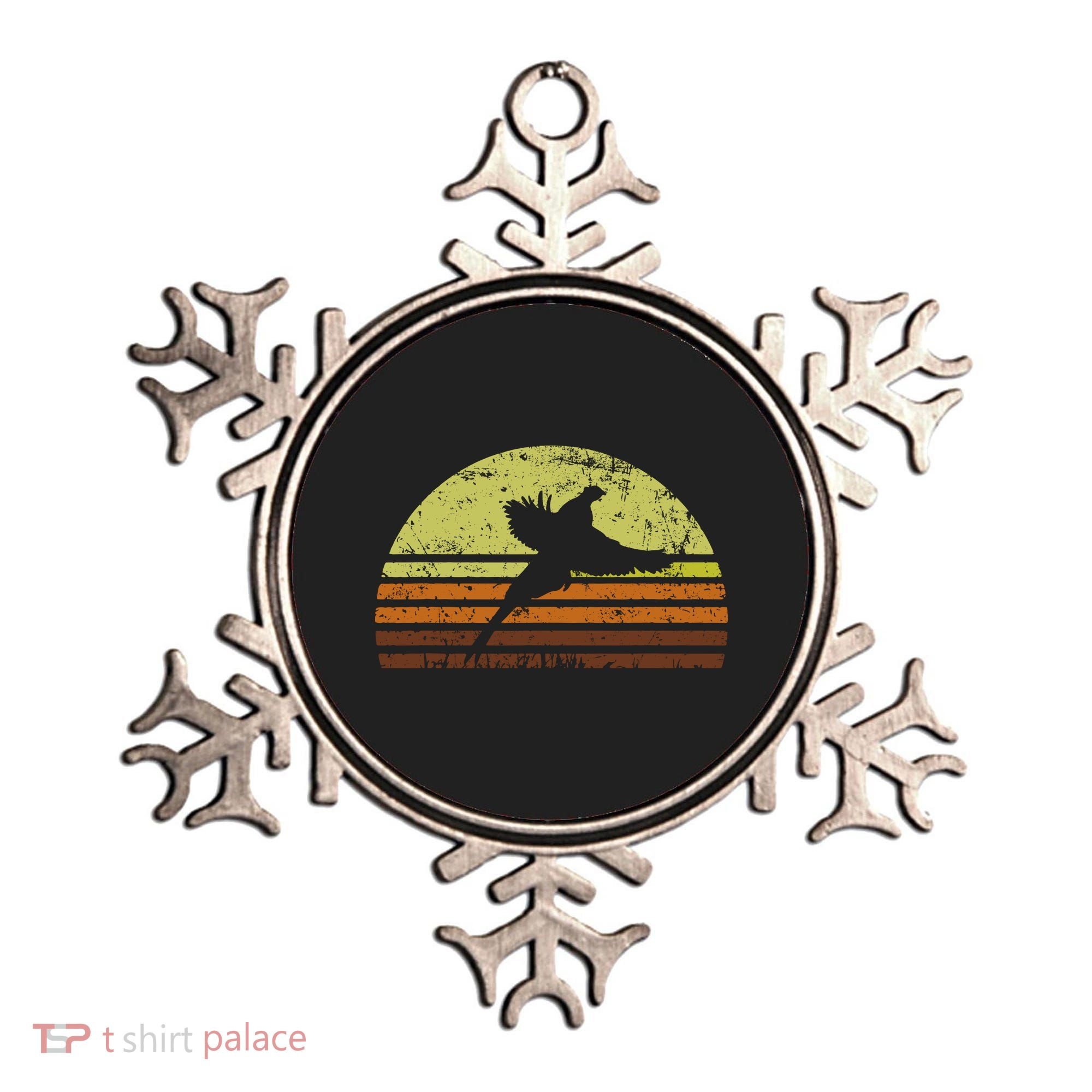 Pheasant Hunting South Dakota Upland Bird Game Hunter Retro Ornament