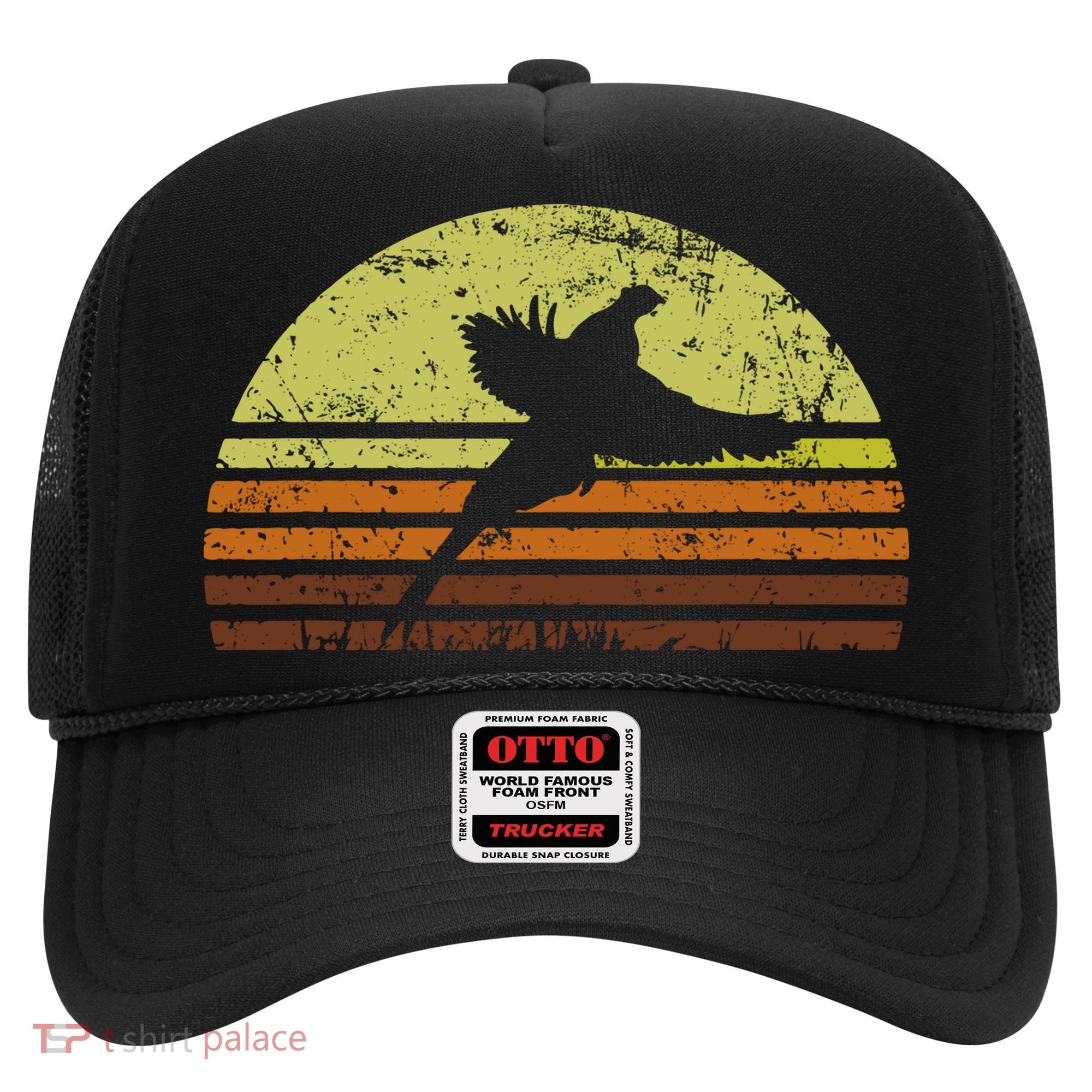 Pheasant Hunting South Dakota Upland Bird Game Hunter Retro Hat