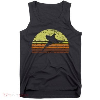 Pheasant Hunting South Dakota Upland Bird Game Hunter Retro Tank Top