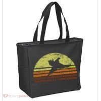 Pheasant Hunting South Dakota Upland Bird Game Hunter Retro Tote Bag thumb 2