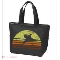 Pheasant Hunting South Dakota Upland Bird Game Hunter Retro Tote Bag thumb 3