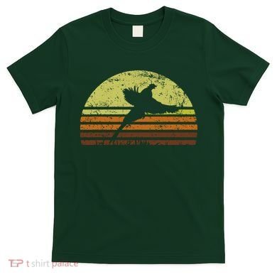 Pheasant Hunting South Dakota Upland Bird Game Hunter Retro T-Shirt