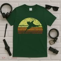 Pheasant Hunting South Dakota Upland Bird Game Hunter Retro T-Shirt thumb 5