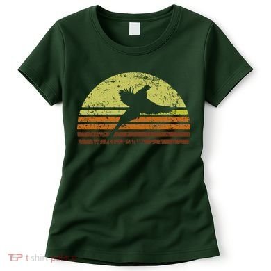 Pheasant Hunting South Dakota Upland Bird Game Hunter Retro Women's T-Shirt