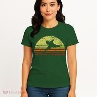 Pheasant Hunting South Dakota Upland Bird Game Hunter Retro Women's T-Shirt thumb 4