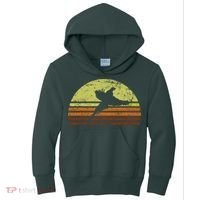 Pheasant Hunting South Dakota Upland Bird Game Hunter Retro Kids Hoodie thumb 0
