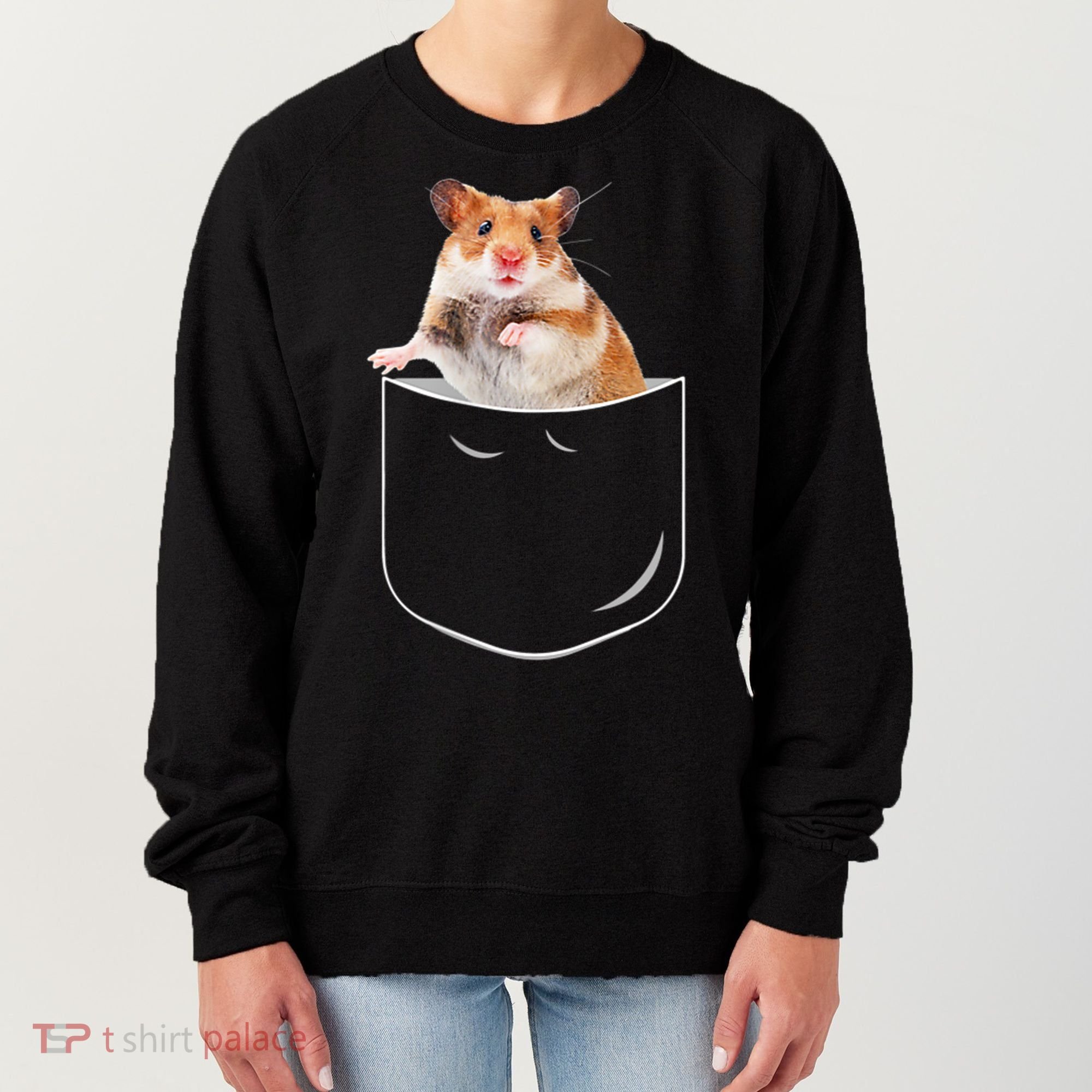 Pocket Hamster Shirt, Funny Hamster In Pocket Gift Tshirt TShirt Women's Sweatshirt