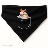 Pocket Hamster Shirt, Funny Hamster In Pocket Gift Tshirt TShirt USA-Made Doggie Bandana thumb 0