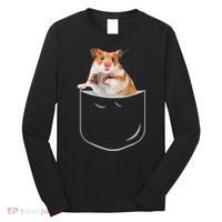 Pocket Hamster Shirt, Funny Hamster In Pocket Gift Tshirt TShirt Long Sleeve Shirt thumb 0