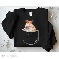 Pocket Hamster Shirt, Funny Hamster In Pocket Gift Tshirt TShirt Sweatshirt thumb 2