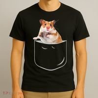 Pocket Hamster Shirt, Funny Hamster In Pocket Gift Tshirt TShirt T-Shirt thumb 3