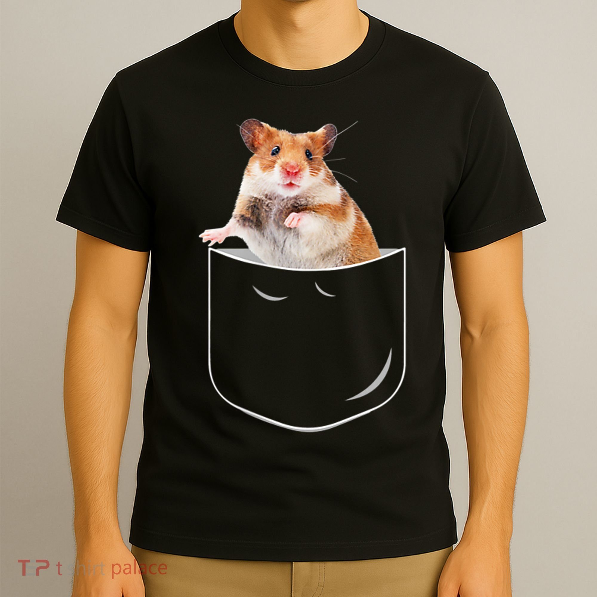Pocket Hamster Shirt, Funny Hamster In Pocket Gift Tshirt TShirt T-Shirt
