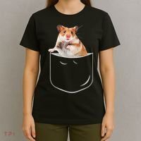 Pocket Hamster Shirt, Funny Hamster In Pocket Gift Tshirt TShirt T-Shirt thumb 4