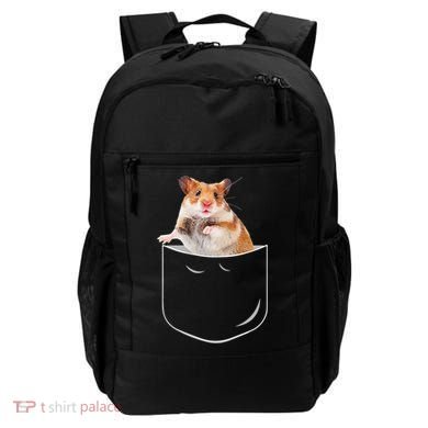 Pocket Hamster Shirt, Funny Hamster In Pocket Gift Tshirt TShirt Backpack