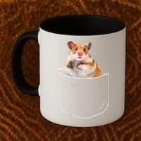 Pocket Hamster Shirt, Funny Hamster In Pocket Gift Tshirt TShirt Coffee Mug thumb 2
