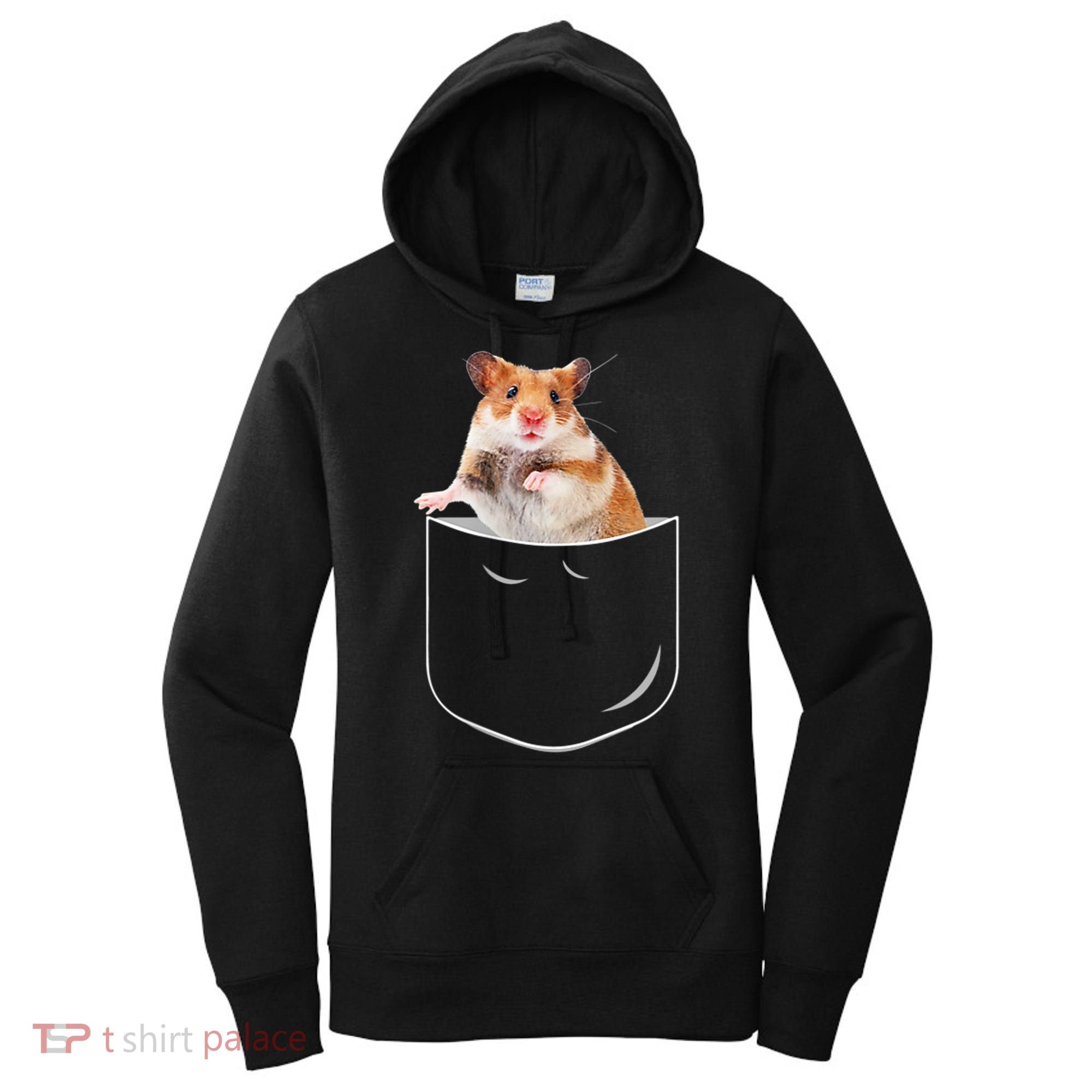 Pocket Hamster Shirt, Funny Hamster In Pocket Gift Tshirt TShirt Women's Hoodie
