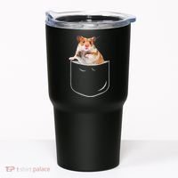 Pocket Hamster Shirt, Funny Hamster In Pocket Gift Tshirt TShirt Tumbler thumb 0