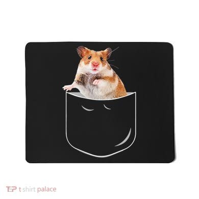 Pocket Hamster Shirt, Funny Hamster In Pocket Gift Tshirt TShirt Mousepad
