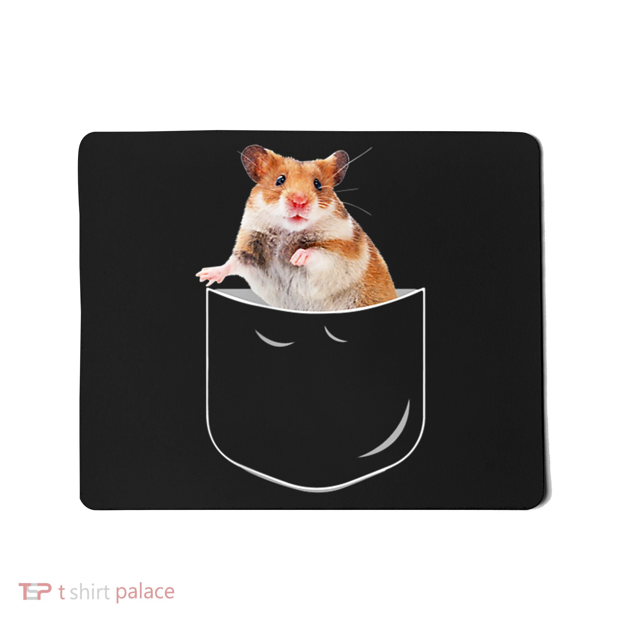 Pocket Hamster Shirt, Funny Hamster In Pocket Gift Tshirt TShirt Mousepad