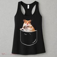 Pocket Hamster Shirt, Funny Hamster In Pocket Gift Tshirt TShirt Women's Tank Top thumb 3